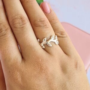 Anillo Hojitas