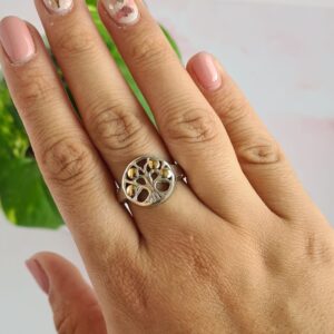 Anillo Sellito del Árbol de la Vida