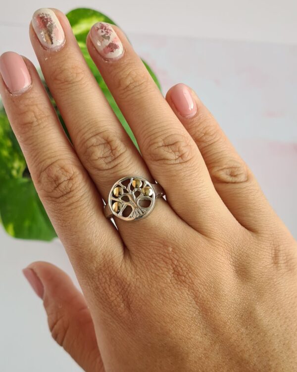 Anillo Sellito del Árbol de la Vida